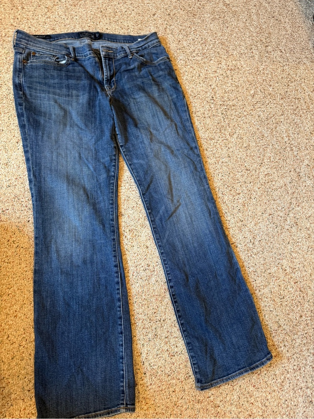 Women’s Lucky Blue Denim Jeans - Classic Bootcut size 12